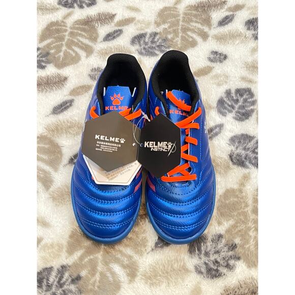 NWT KELME Junior Instinct Turf Boots - Sapphire Blue Size 13.5 - Picture 8 of 9